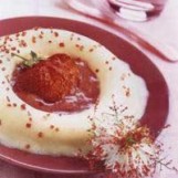 Bavarois bulgare aux fraises