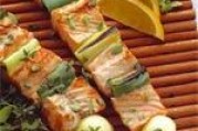 Brochettes de saumon de norvège
