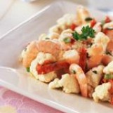 Salade de chou-fleur aux crevettes