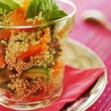 Salade de quinoa aux petits légumes
