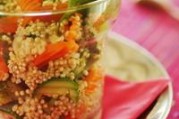 Salade de quinoa aux petits légumes