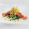 Salade de langoustines au lard
