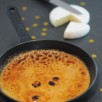 Crème brûlée de Tomme Vaudoise et clémentine